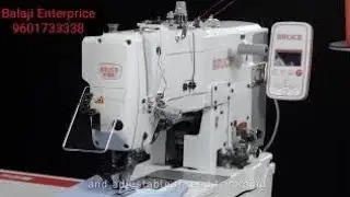 BRUCE Button hole machine How In side is programmed spreet  look Welcome to my YouTube channel