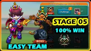 Petite Devil Limited Challenge Stage 5 Best Team | Lords Mobile Trick vs Trick Stage 5 Easy Guide