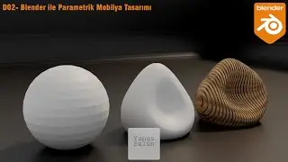D02-Parametrik oturma birimi modelledim