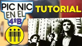 APRENDE A TOCAR / PIC NIC EN EL 4&ordm; B - SODA STEREO (TUTORIAL COMPLETO PARA GUITARRA)