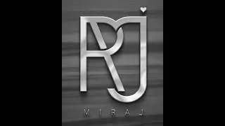 Logo Design Name Miraj || Who's next? 🤗😇✨ #logoname #tranding  #graphic_design