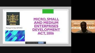 MSMED ACT, 2006 #BEAM ADR