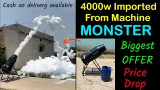 Imported Monster Foam Machines 4000w, COD, Remote Controlled, 1 years warranty, 9021365651, Nagpur