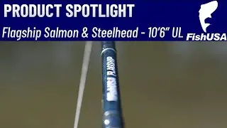 FishUSA Flagship Salmon & Steelhead Spinning Rods - 10'6