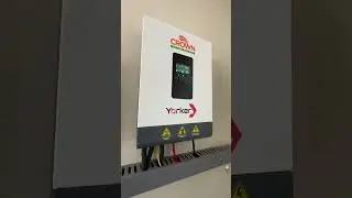 Crown Solar Energy 3.6KW BMS Connect Lithium Battery ￼Load Management Solar Power #solarproject