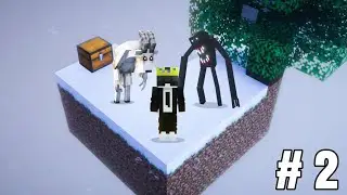 Winter Skyblock But I Added Every Horror Mod...