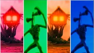 Sirenhead vs sirenhouse head Coffindance mega Fire cover Song | sirenhead Coffindance cover
