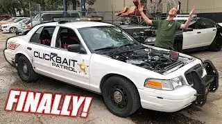 Our GT500 Powered Cop Car is REBORN! 900+hp Of Ford Powered Freedom!