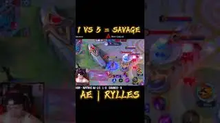 1 HP HAYABUSA non-stop SAVAGE! 🤯 - MLBB #shorts #mlbb