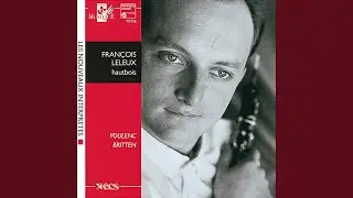 Sonate pour Hautbois et Piano, FP 185: III. Déploration (Très calme)