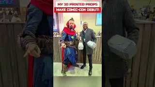 My 3D Printed Marvel Props Stole the Show at Comic-Con!