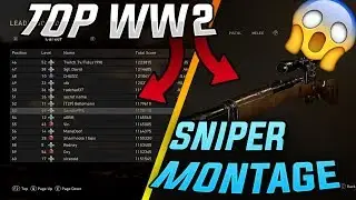 TOP CRAZY SNIPING PLAYS #2! (Call of Duty WWII SamitoFPS Montage)