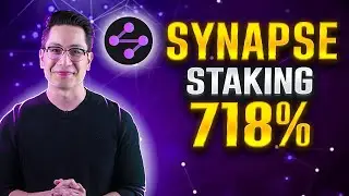 THE MOST PROFITABLE SYNAPSE coin STAKING at 718% 🚀 synapse syn stake