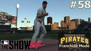 Gerrit Cole Strikes Out 3,000th Batter || MLB The Show 24 Pittsburgh Pirates Franchise ep 58
