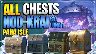 ALL Chest Locations in Nod-Krai 6.0 Luna 1 | Part 2 - Paha Isle |【Genshin Impact】