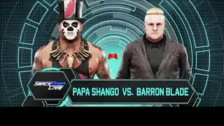 WWE 2k19 Papa Shango vs Barron Blade