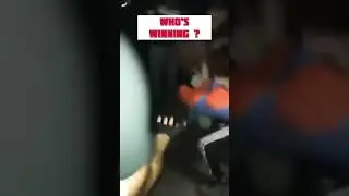 Crossover no one expected. #shorts #funny #memes #lol #fighting #spiderman #jesus