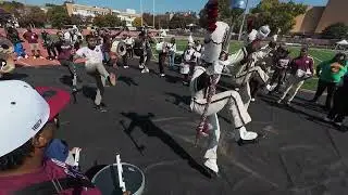 Morehouse band entrance. 2024