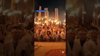 Cheonan torchlight march honors #Samiljeol and March 1st independence
