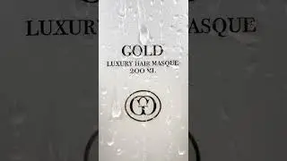 Gold professional haircare Luxury Hair Masque is the perfect addition to your hair care routine.