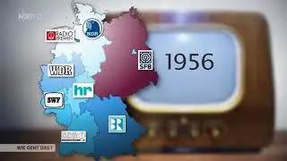 Entwicklung der ARD-Anstalten von 1949 bis 2018
