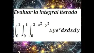 INTEGRAL TRIPLE RESUELTA POR SUSTITUCION EVALUADA PASO A PASO EXPLICACION COMPLETA