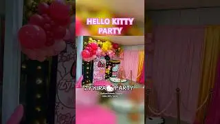 ZY&rsquo;KIRIA&rsquo;S HELLO KITTY PARTY‼️ #cr3ativeeventsstudio #hellokitty  #balloondesign #happy13thbirthday