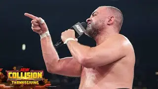 Эдди Кингстон изливает душу и бросает вызов Самоа Джо! | AEW Collision, 27.11.2025