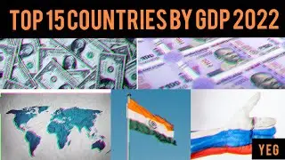 Top 15 Countries by GDP ranking 2022.   #nominalgdp
