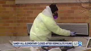 Sandy Hill Elementary in Jenison closed, crews removing vermiculite