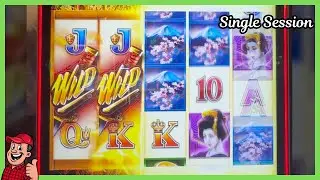 Wild Wild Samurai Slot Machine at Meskwaki &mdash; $100 Single Session (Real Slot Play)