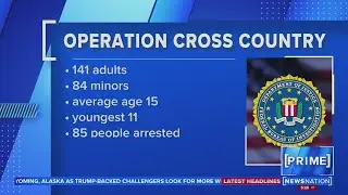 FBI operation rescues hundreds from human traffickers | NewsNation Prime