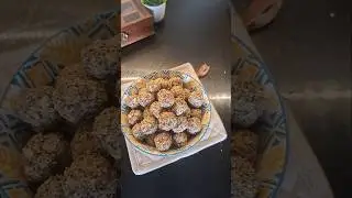 🍯Sweet treat and hair care | Biotin Laddu❣️😃 #food #shortvideo #youtubeshorts