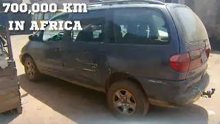POV Test Drive: VW Sharan with 700,000 KM Through an African Village