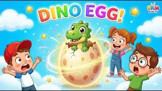 Glow Karne Wala Dino Egg 🦕✨ | Baby Dinosaur Adventure | Kids Story | SKM Kids TV
