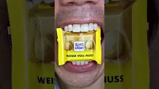 Biting into this Ritter Sport! 🍫👀 #ASMR #DoctorTristanPeh