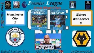 Manchester City 2 - 0 Wolves  Crisis WHAT Crisis Crap. Match review  Bounce back weekend  pt 1 CTWD