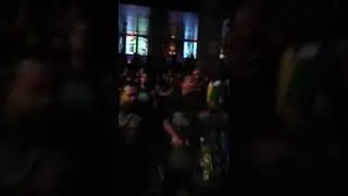 The mosh pit, Igor & Max Cavalera live at the Las Vegas House of Blues, founders of Sepultura.