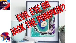 Flow Art - The EVIL EYE Pour