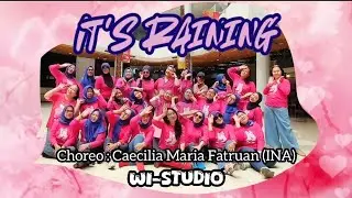 It's Raining - Line dAnce// Choreo : Caecilia Maria Fatruan (INA)