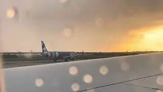 American Boeing 777-300ER flight AA100 JFK-LHR takeoff runway 31L JFK