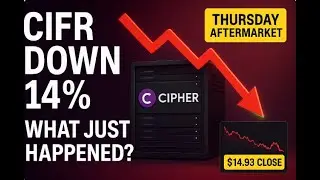 Акции CIFR упали на 14% &mdash; это переломный момент или возможность масштабной перезагрузки?