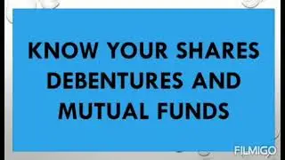 Part 49 Know Your Physical Shares Debentures and Mutual Funds
