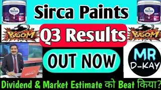 Sirca paints Q3 Results 2026 | sirca paints share latest news | sirca paints share | sirca paints