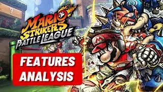 Mario Strikers Battle League Analysis of NEW Features & Information