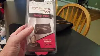 COPPER FIT BACK BRACE REVIEW.