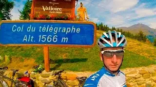 Climb to Col du T&eacute;l&eacute;graphe