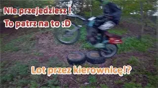 Wyleciał przez kierownicę | Skoki | Opony | Kłody | Loncin 125 | Honda mtx 80 R2 |