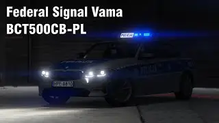 Federal Signal Vama AS -320 CB P5 prezentacja modulatora [do pobrania]