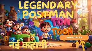 Legendary Postman Treasure Hunt / New Hindi Story / हिंदी कार्टून कहानी /नई कहानी/ #KidsToonStory464